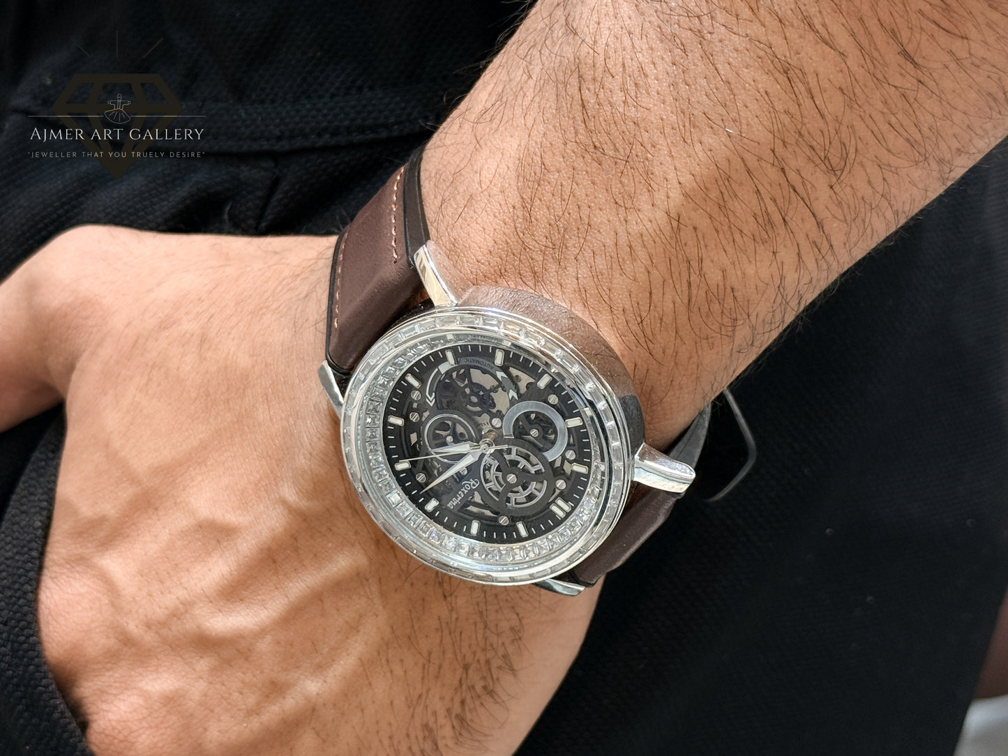Pure 92.5 Italian Silver Watch