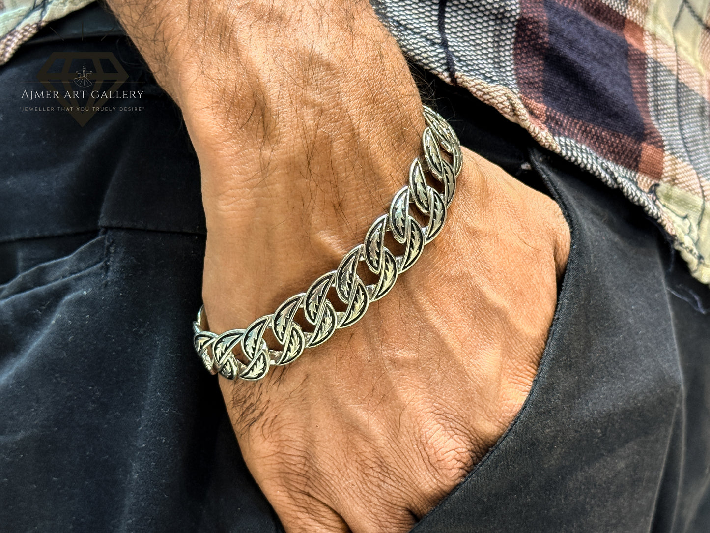 Pure 92.5 Italian Silver Bracelet