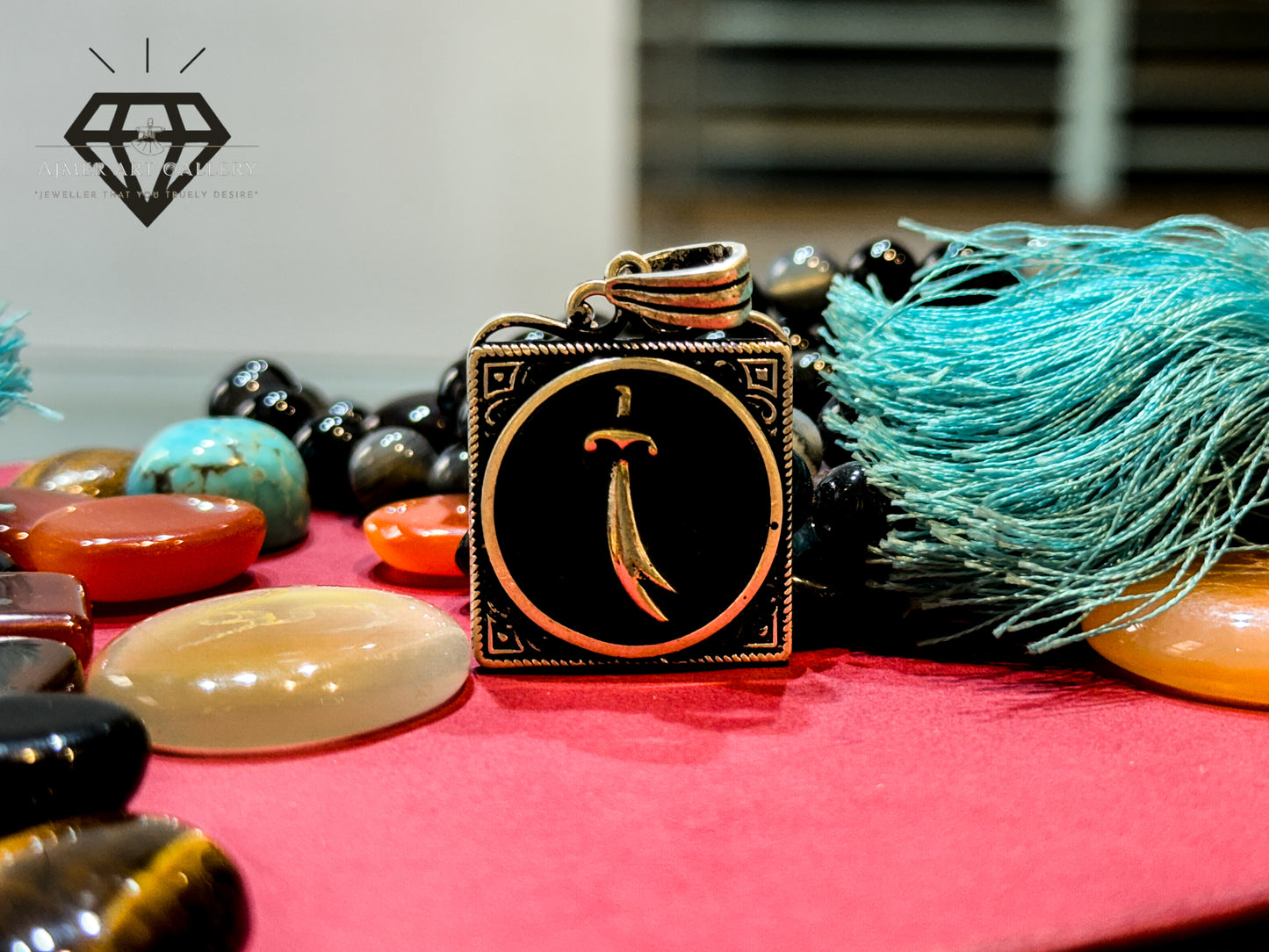 Pure 92.5 Italian Silver Zulfikar Pendant