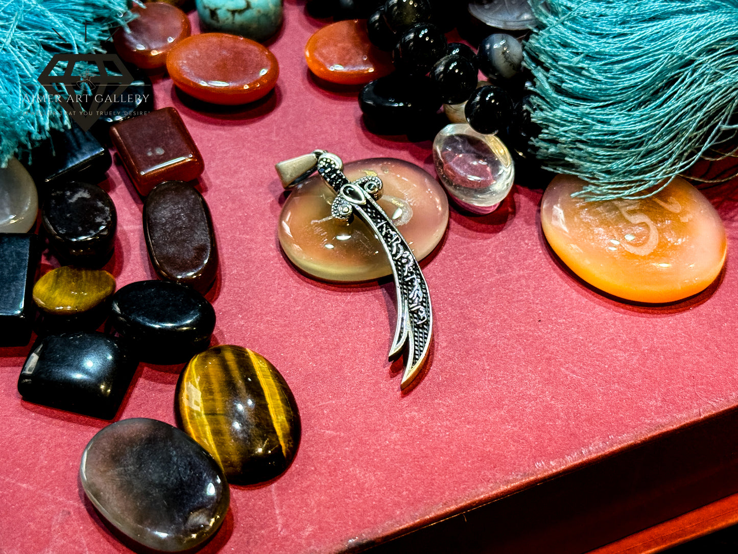 Pure 92.5 Italian Silver Zulfikar Pendant