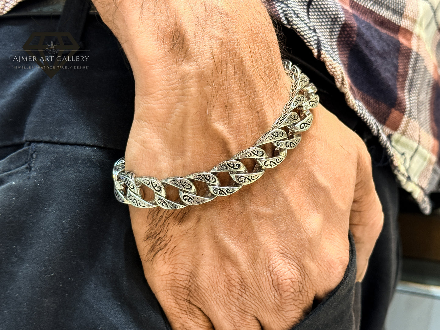 Pure 92.5 Italian Silver Bracelet