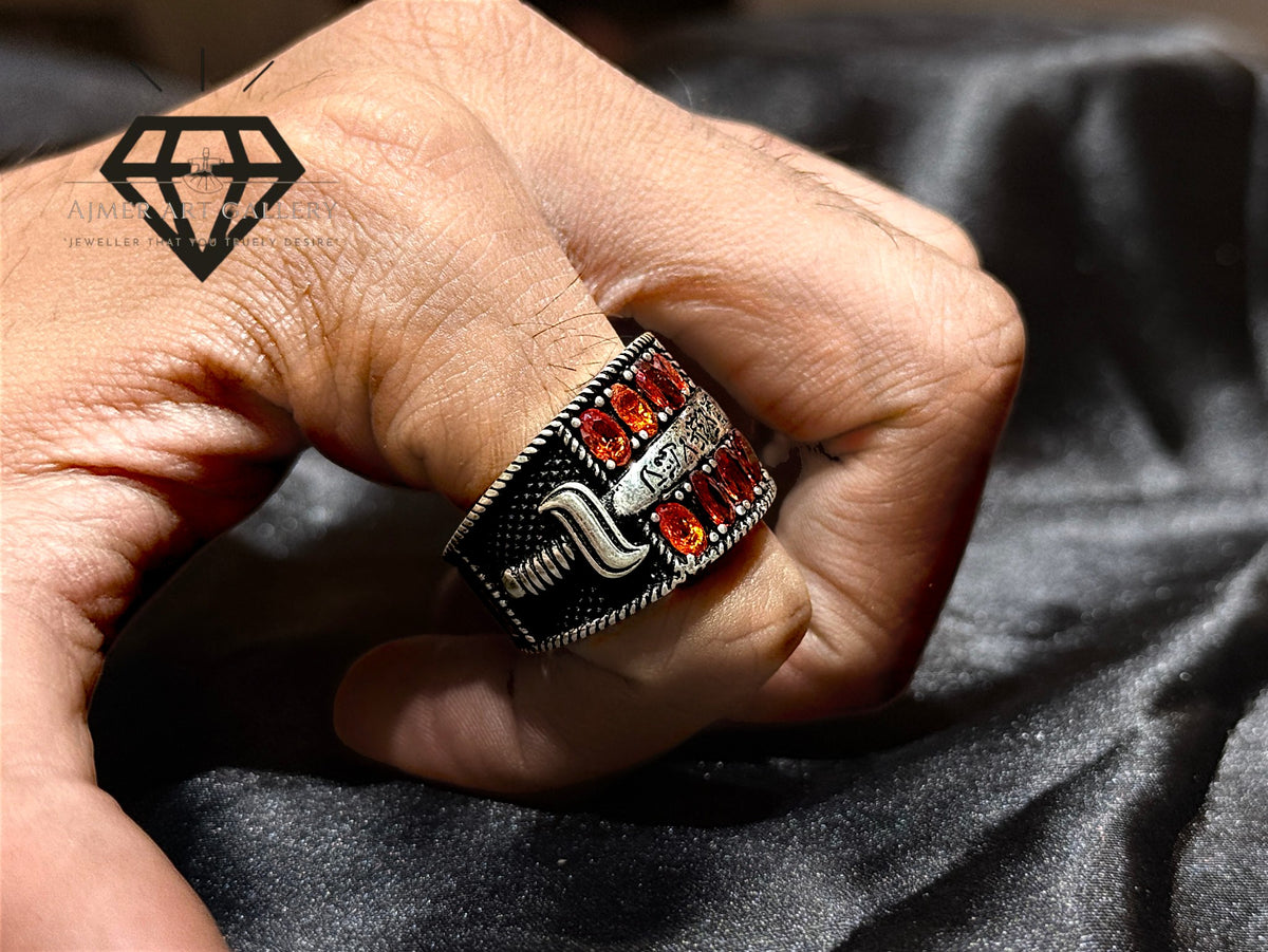 Diamond Zulfiqar Ring
