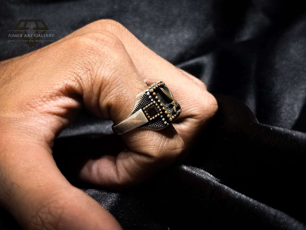 Zulfiqar Engraved Ring