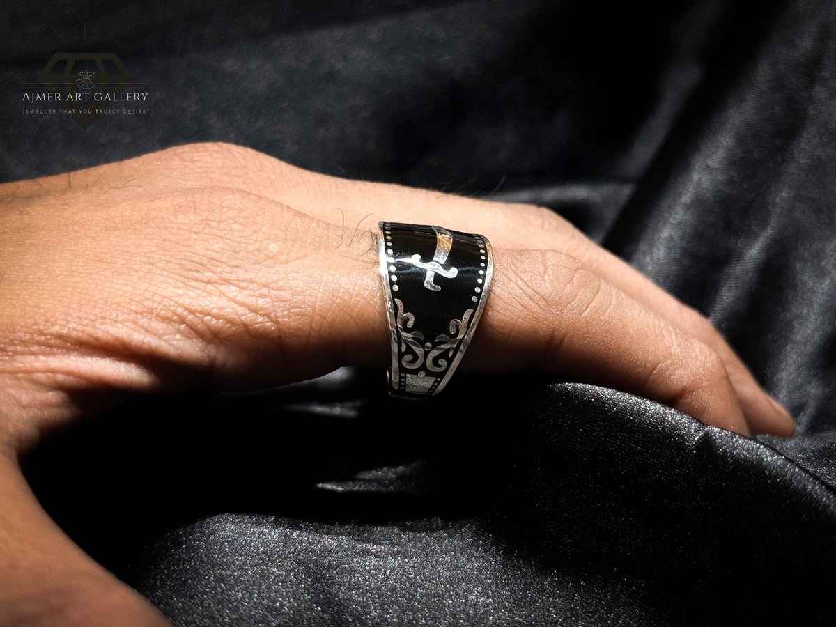 Zulfiqar Engraved Ring
