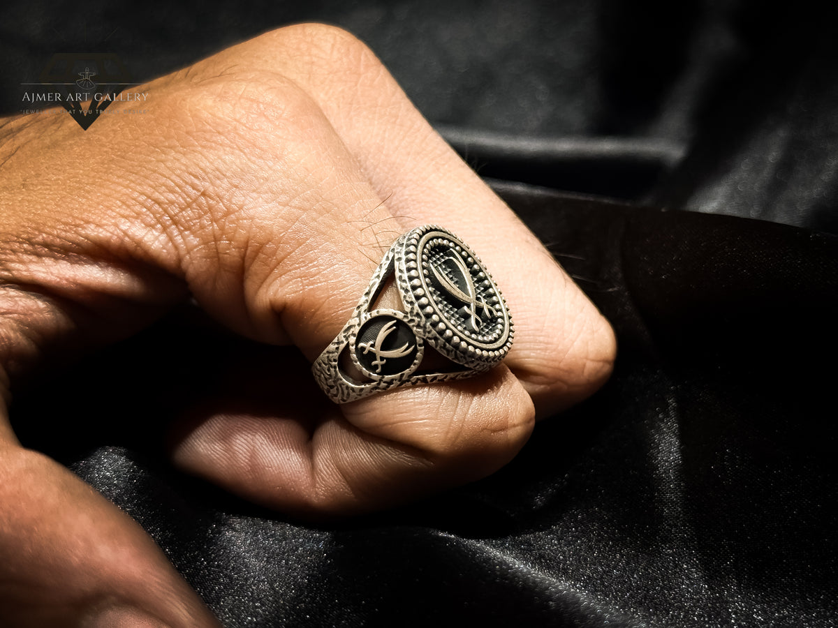 Zulfiqar Engraved Ring