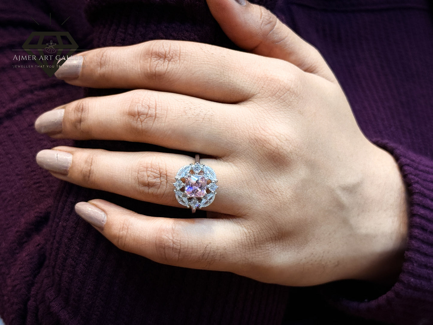 Luxury Silver Ring For Women
