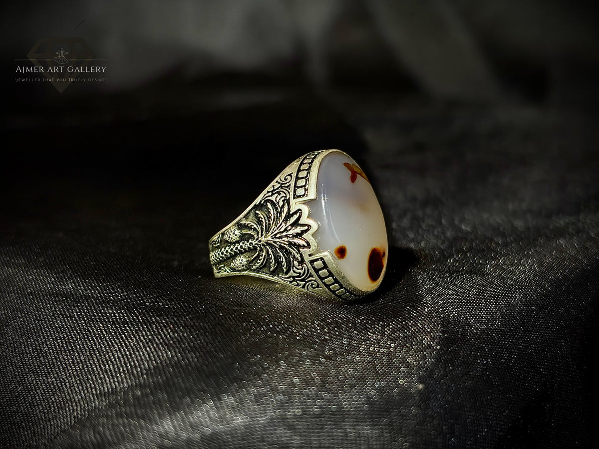 Yamni Aqeeq Ring