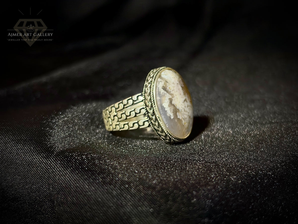 Yamni Aqeeq Ring
