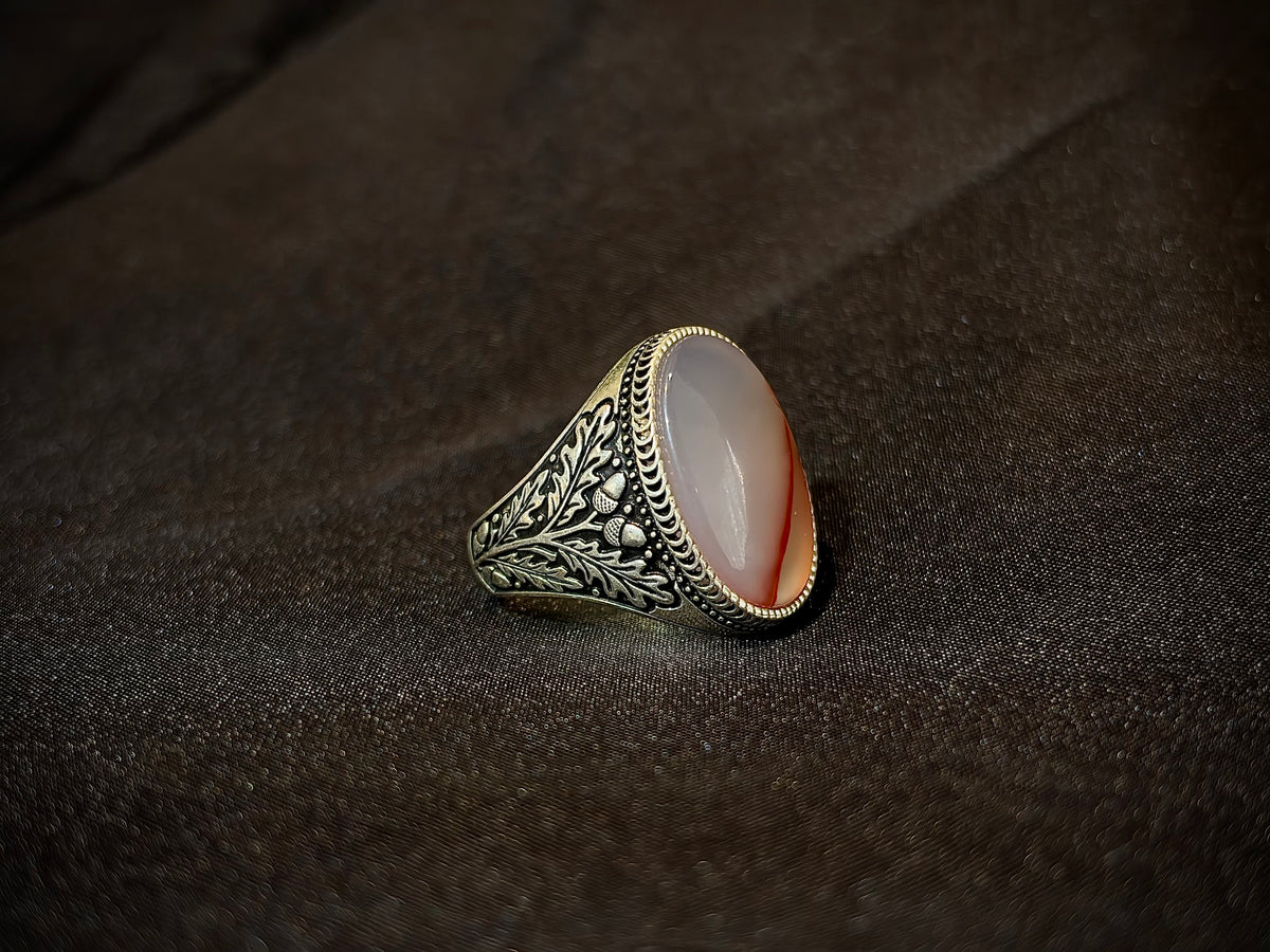 Yemeni Aqeeq Ring