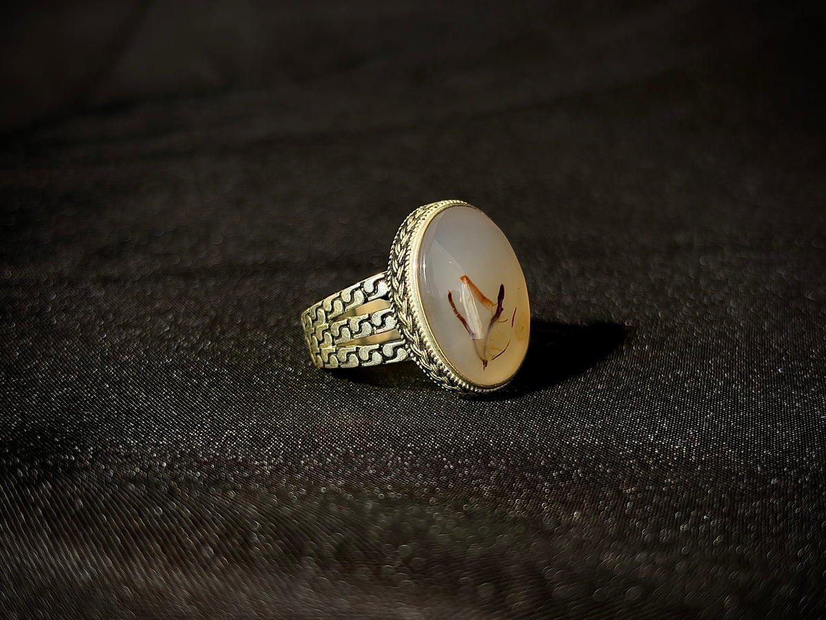 Yemeni Aqeeq Ring