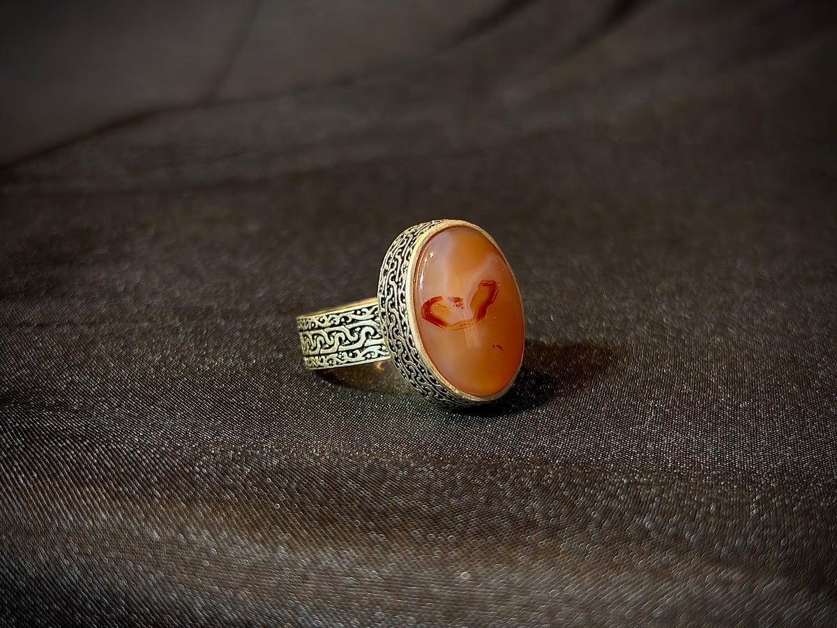 Yemeni Aqeeq Ring