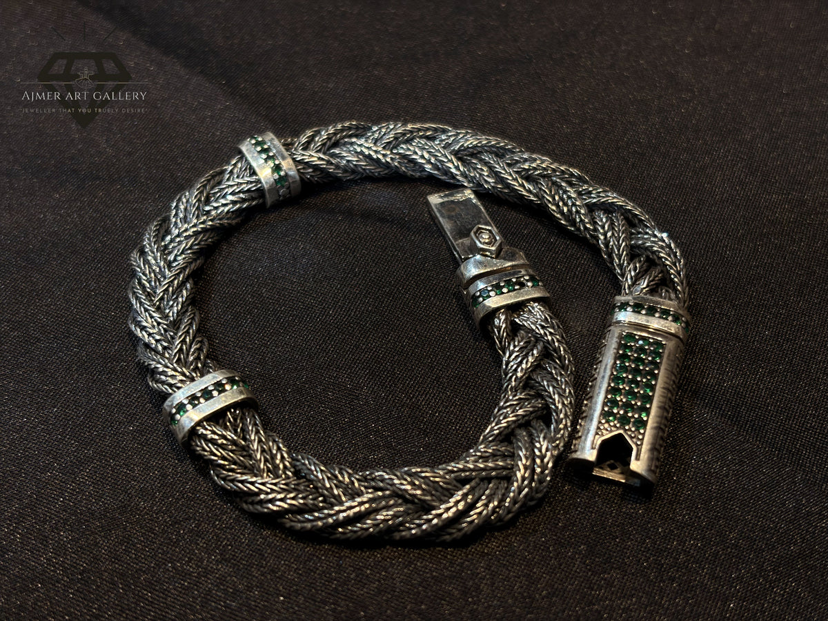 Men's Silver Lightweight Bracelet