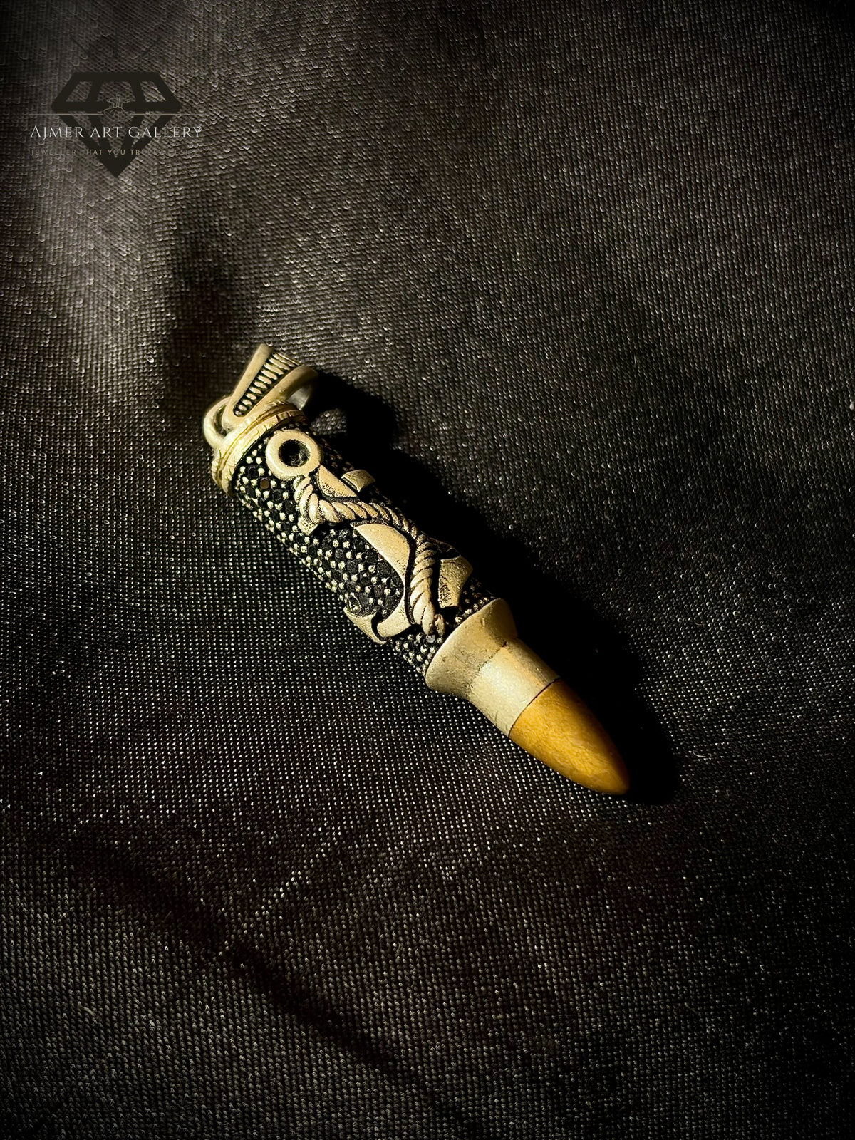 Men's Bullet Anchor Pendant