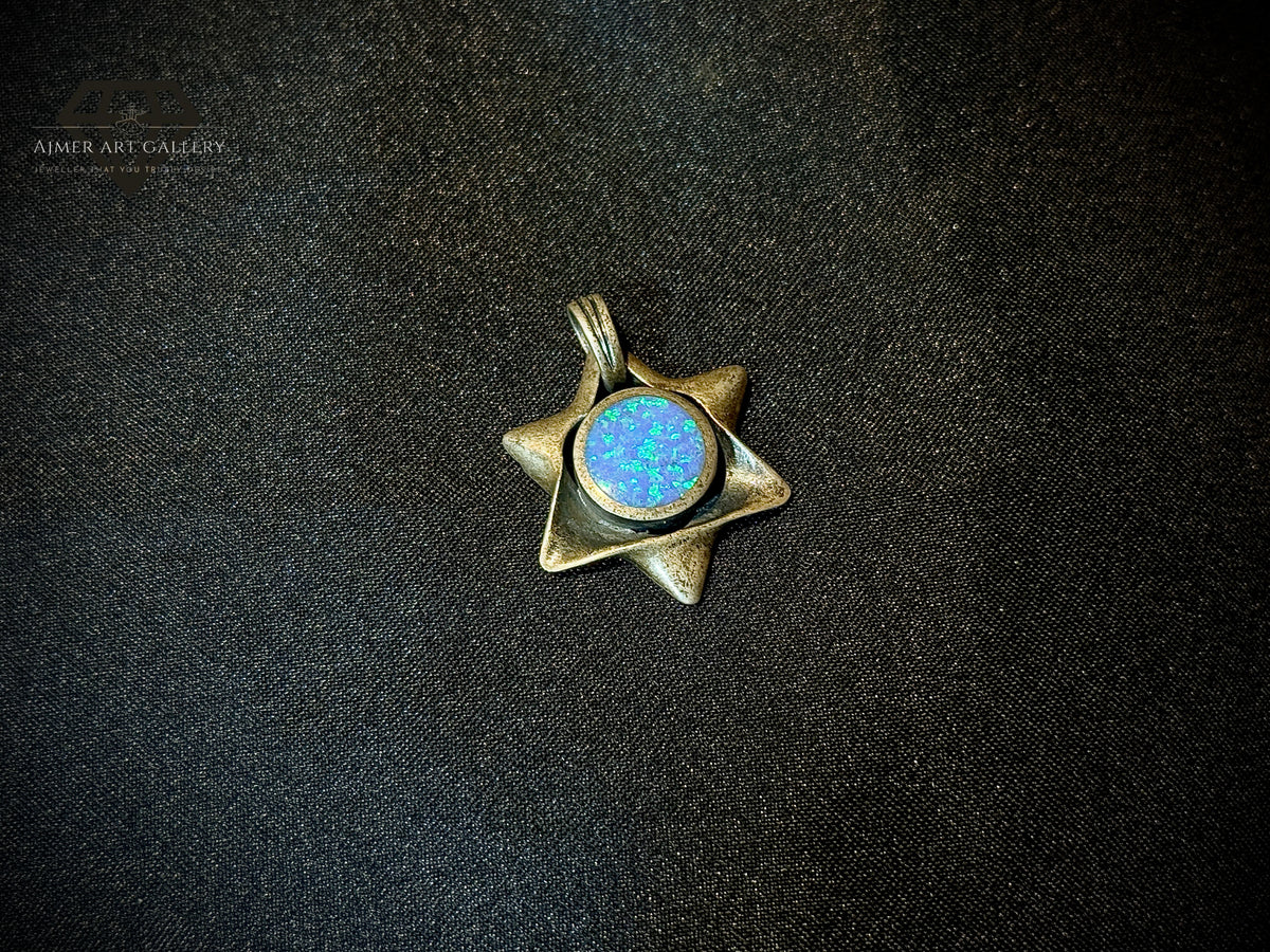 Star Pendant In Silver