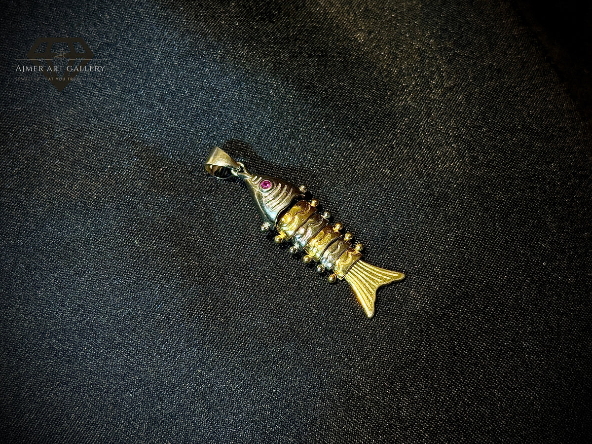 Silver Fish Pendant