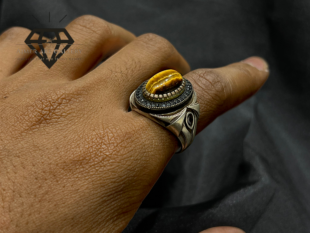 Tiger Eye Ring