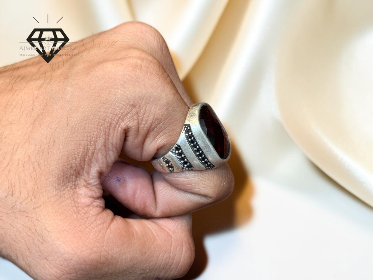 Red Diamond Ring