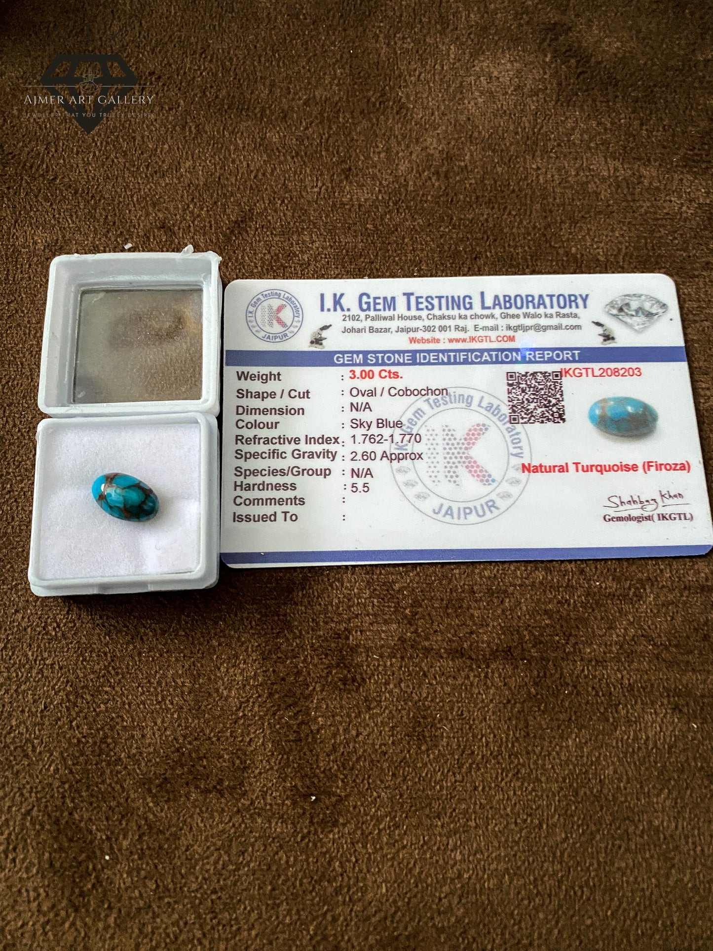 Natural Turqoise Firoza