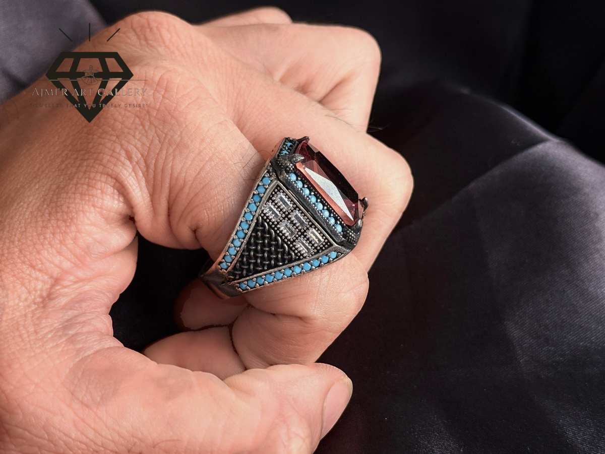 Red Diamond Ring