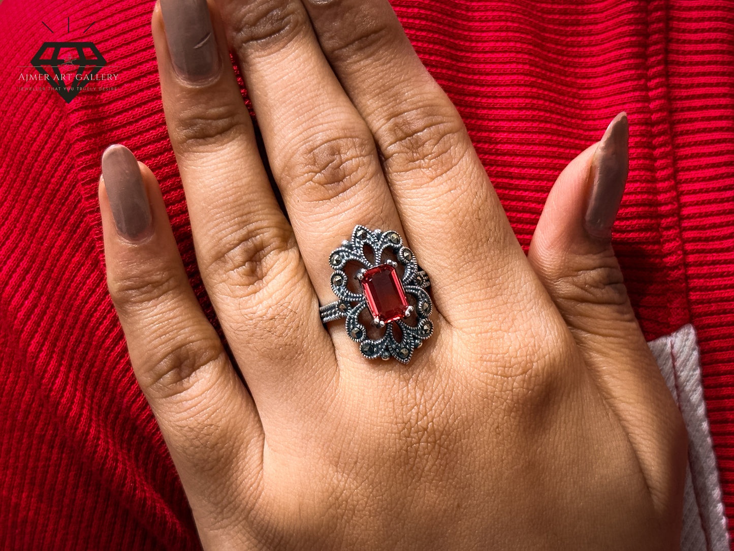 Luxury Silver Ring For Women