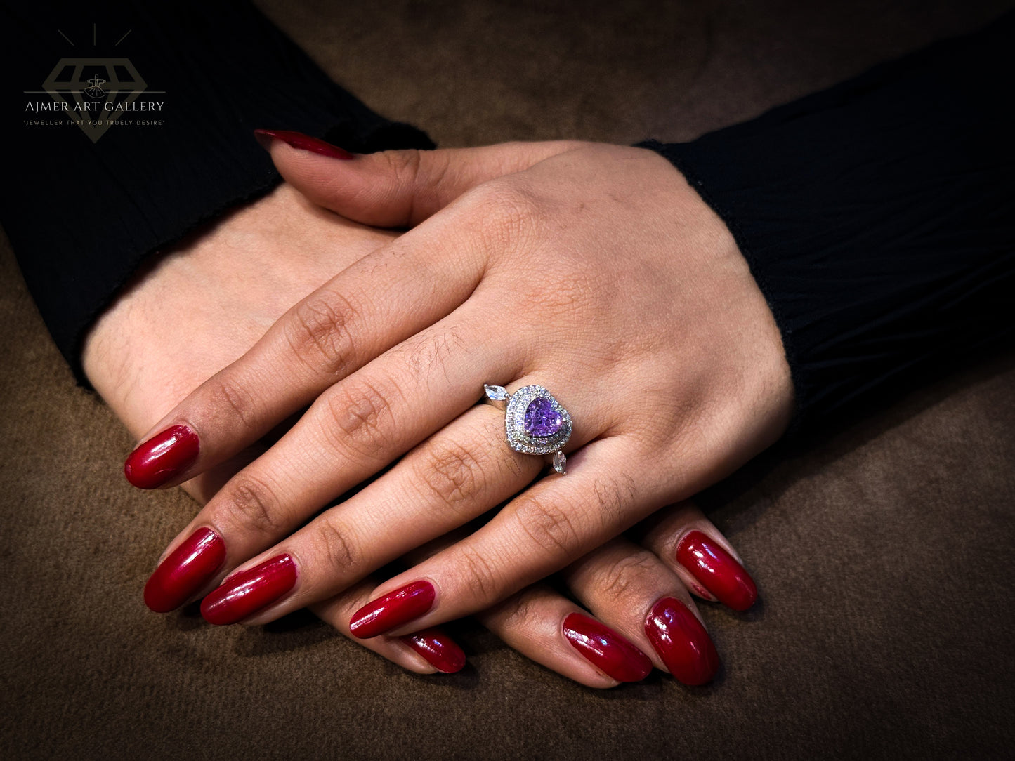 Silver ring for women