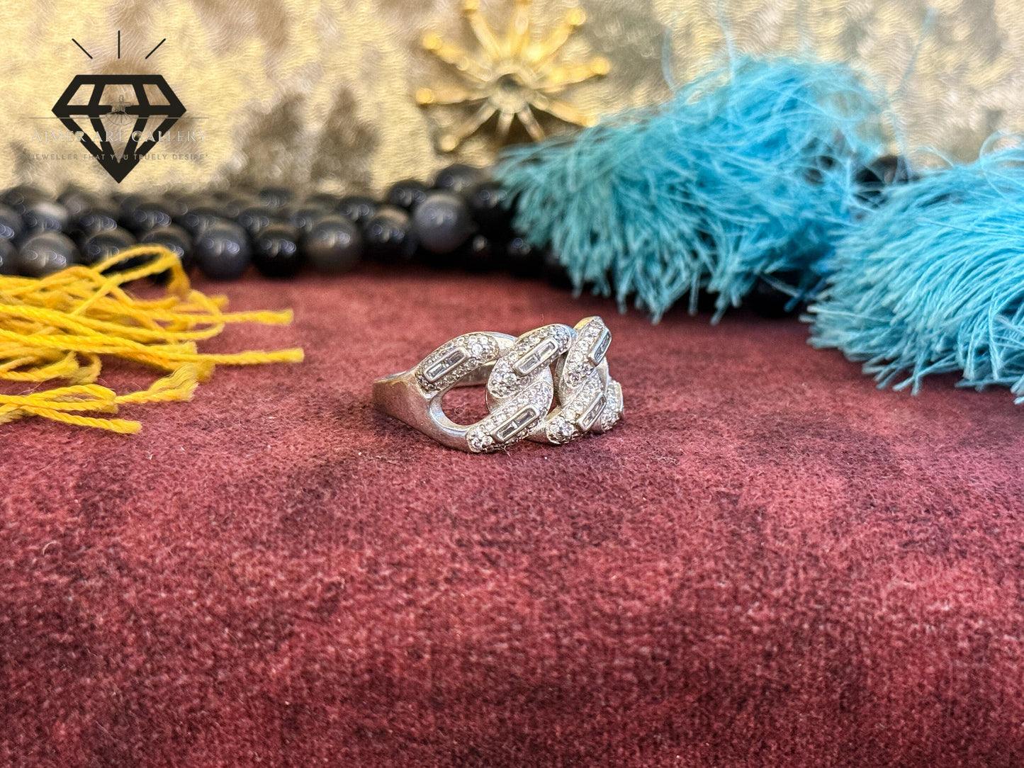 Pure 92.5 Italian Silver Bangkok Ring