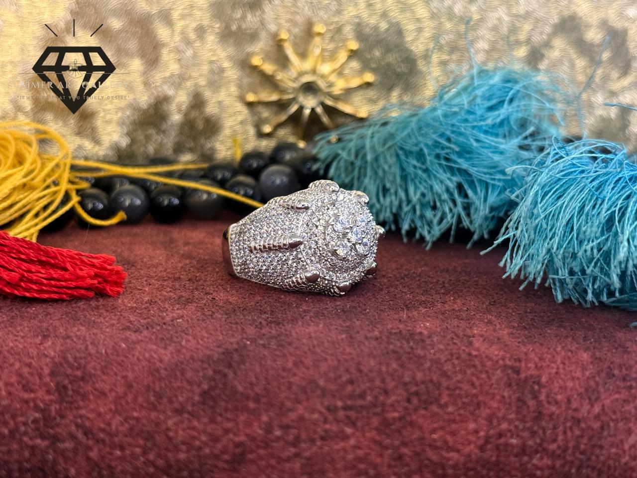 Pure 92.5 Italian Silver Bangkok Ring