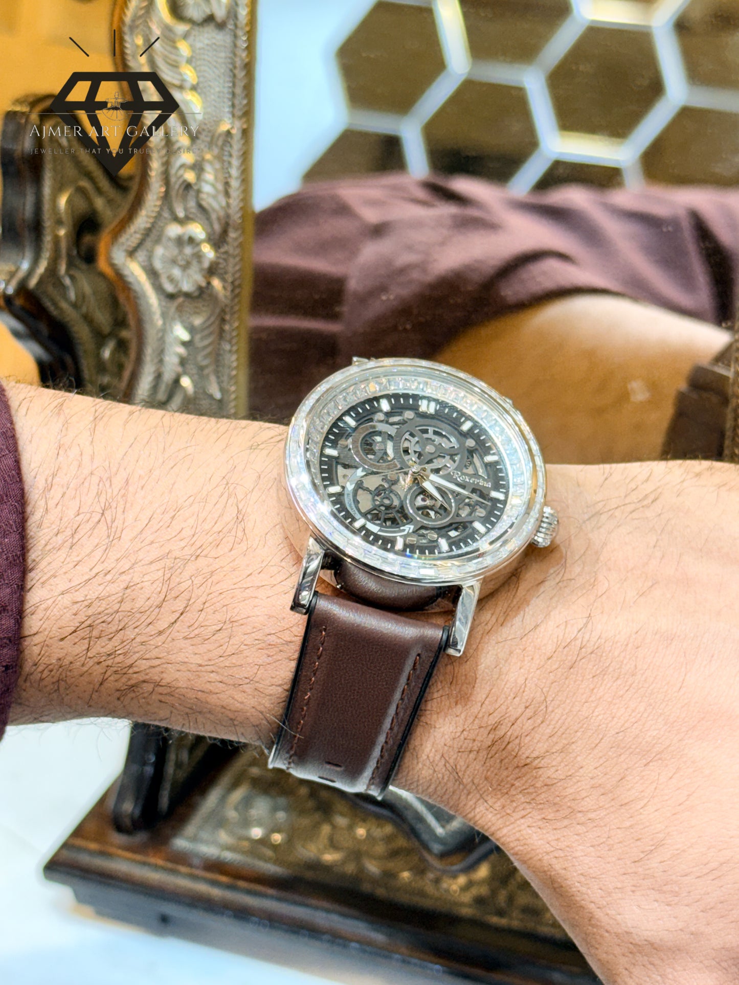 Pure 92.5 Italian Silver Watch