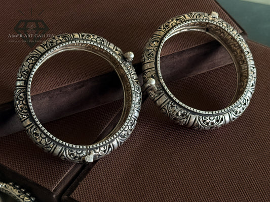 Pure 92.5 Italian Silver ankle kada