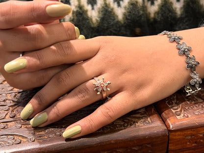 Exclusive Pure 92.5 Italian Silver Turtle Design Ring