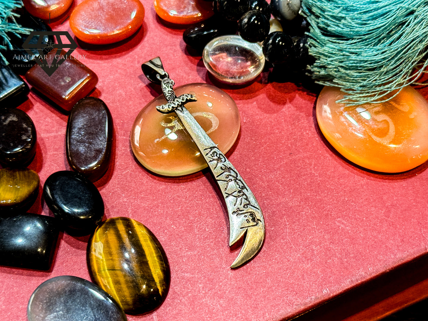 Pure 92.5 Italian Silver Zulfikar Pendant