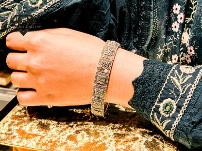 Pure 92.5 Italian Silver Ladies Marcasite Bracelet