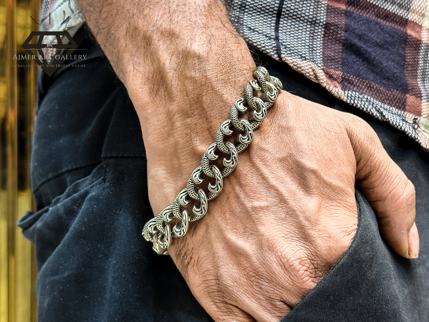 Pure 92.5 Italian Silver Bracelet
