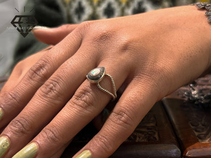 Pure 92.5 Italian Silver Ladies Ring