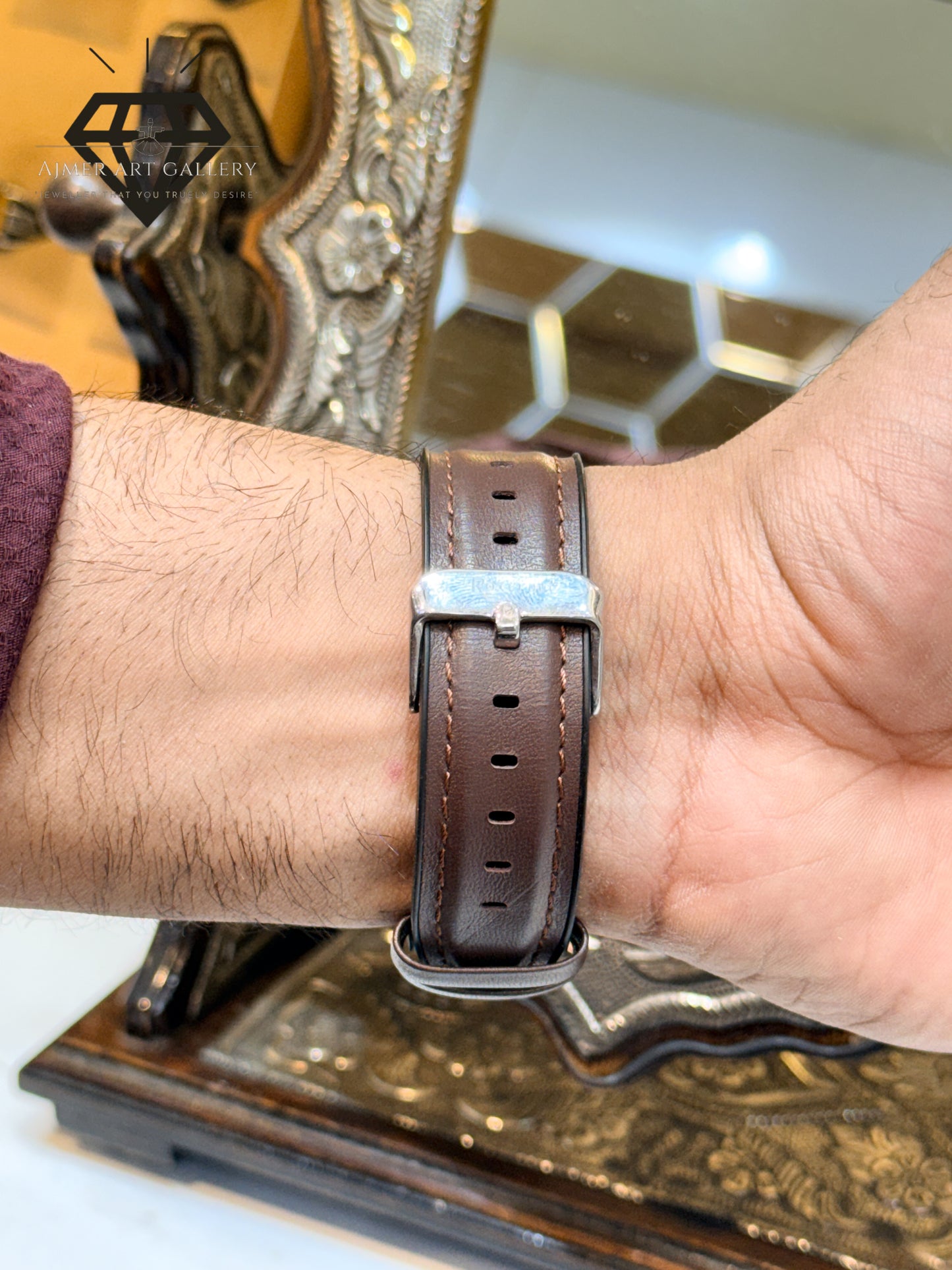 Pure 92.5 Italian Silver Watch