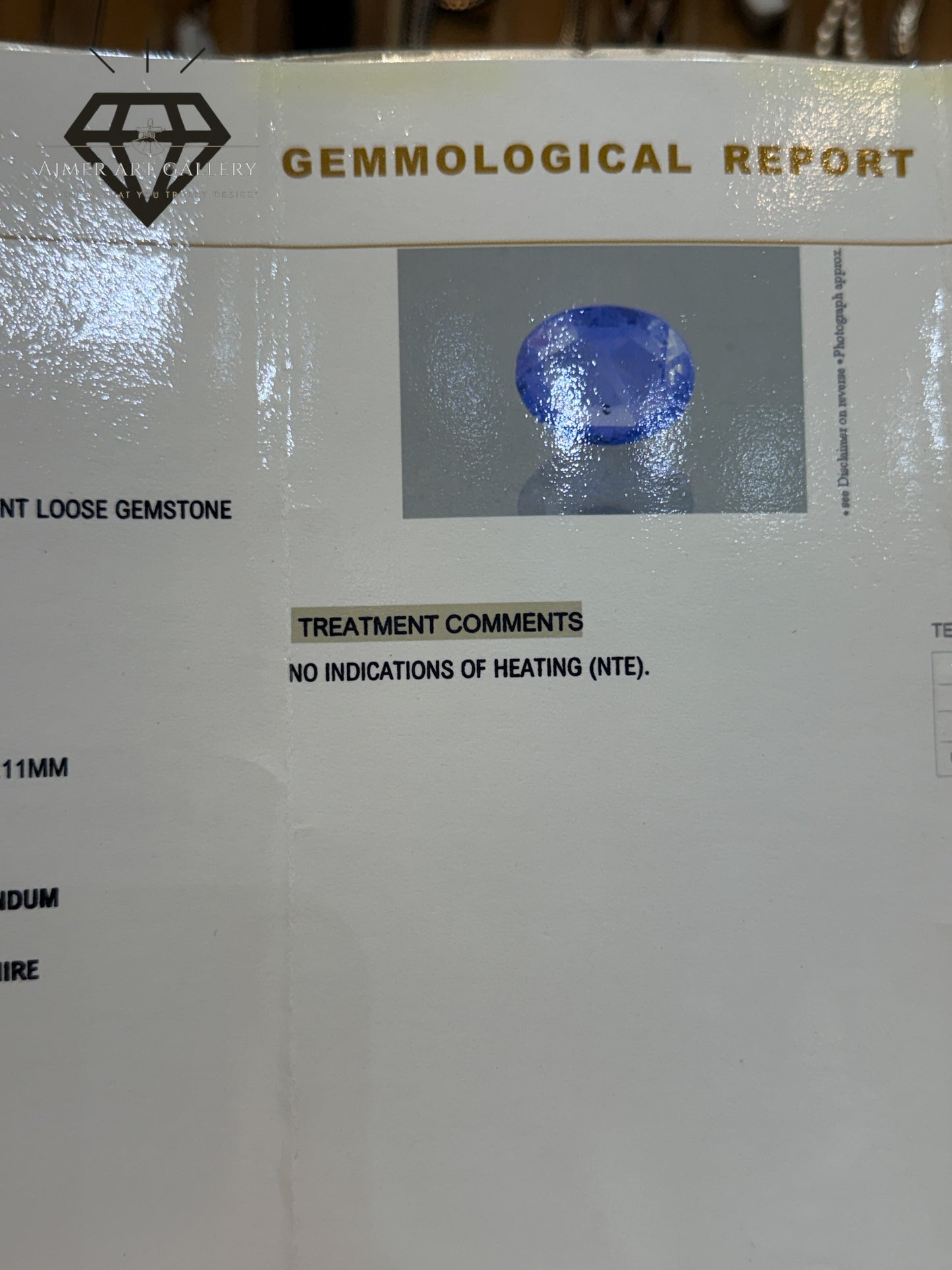 100% Natural Yellow Sapphire
