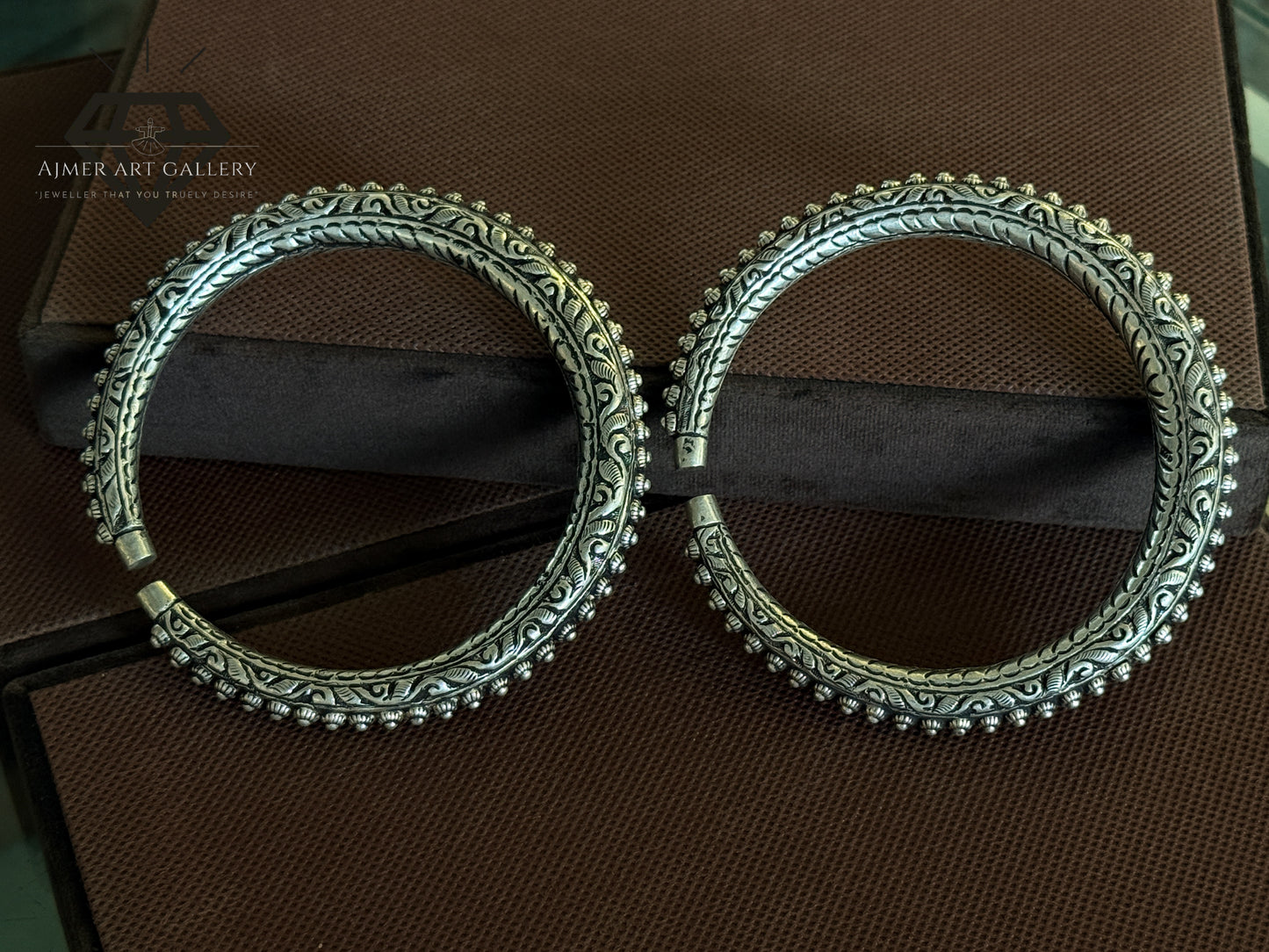 Pure 92.5 Italian Silver ankle kada
