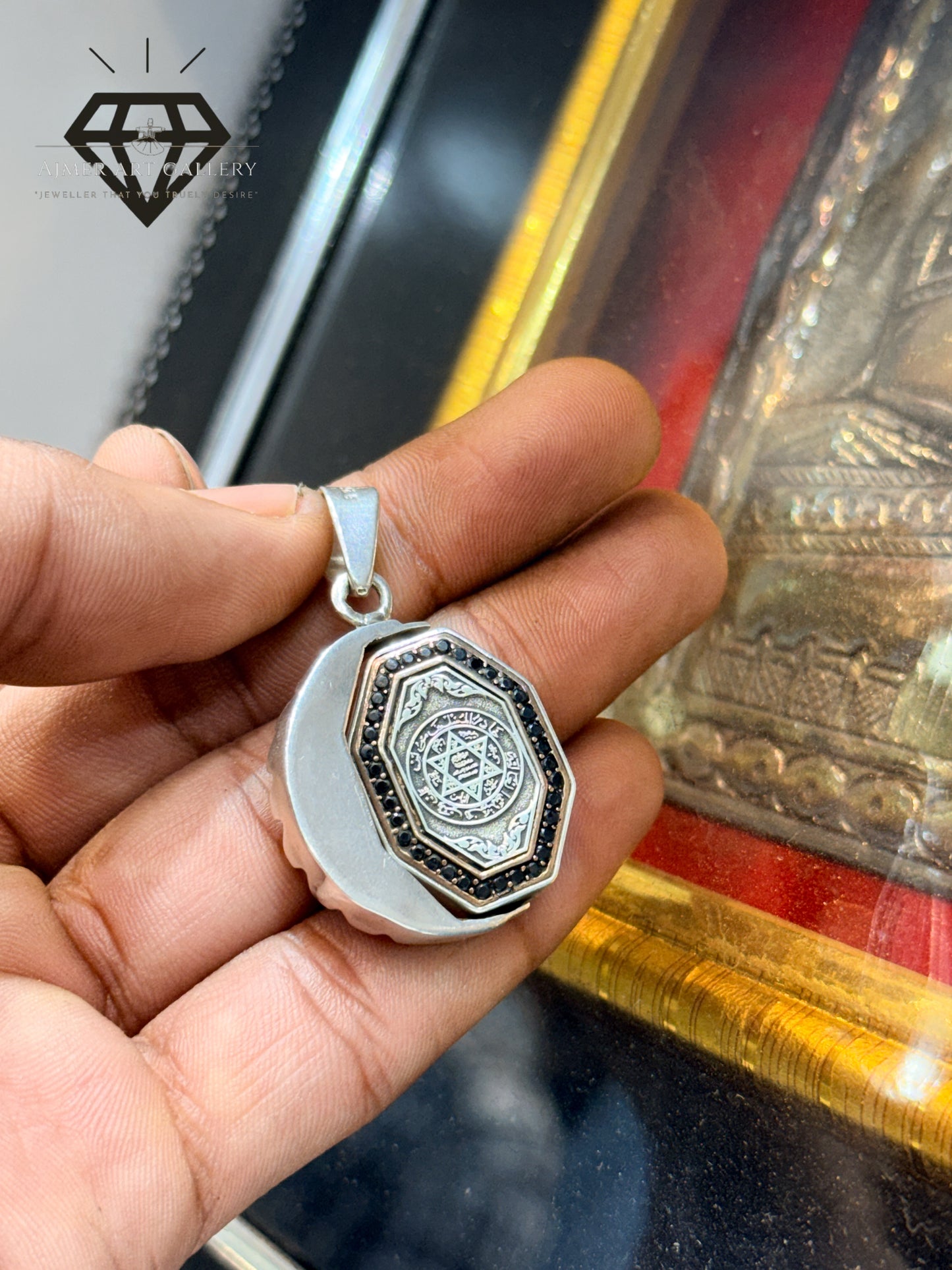 nad e ali sulemani naksh pendant