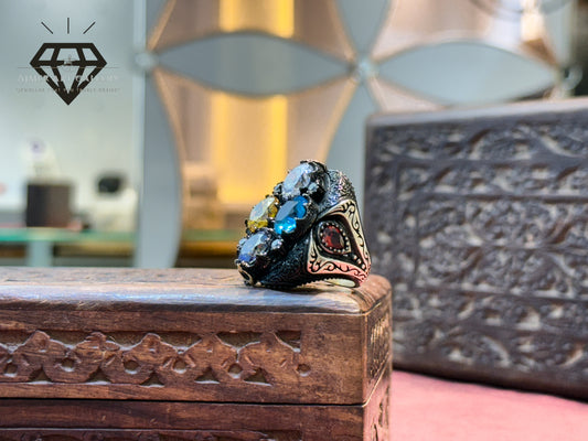 Four Circle Muti AD Ring