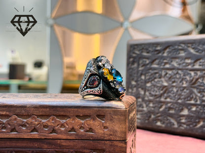 Four Circle Muti AD Ring