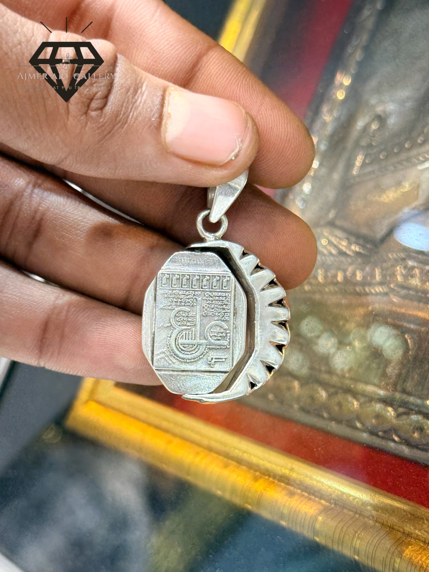 nad e ali sulemani naksh pendant