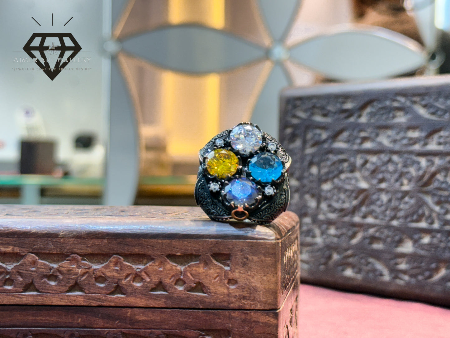 Four Circle Muti AD Ring