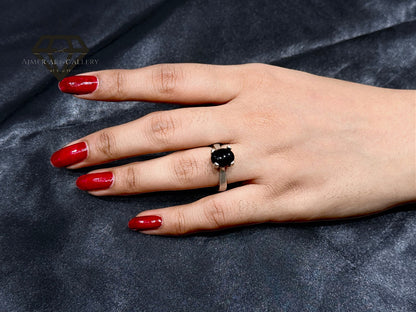 Aqeeq Gemstone Couple Ring