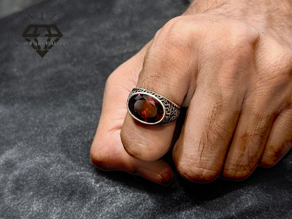 Red Diamond Couple Ring