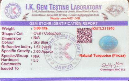 Natural Turqoise Firoza