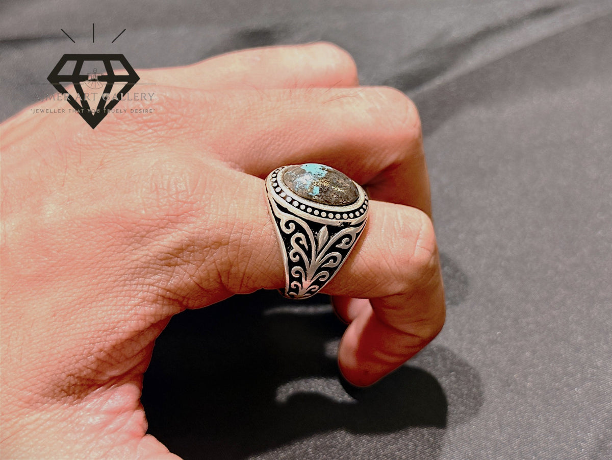 Feroza Stone Couple Ring