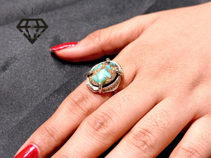 Feroza Stone Couple Ring