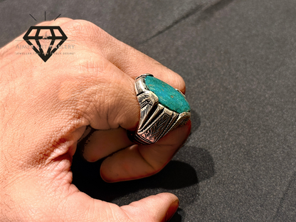 Feroza Stone Couple Ring