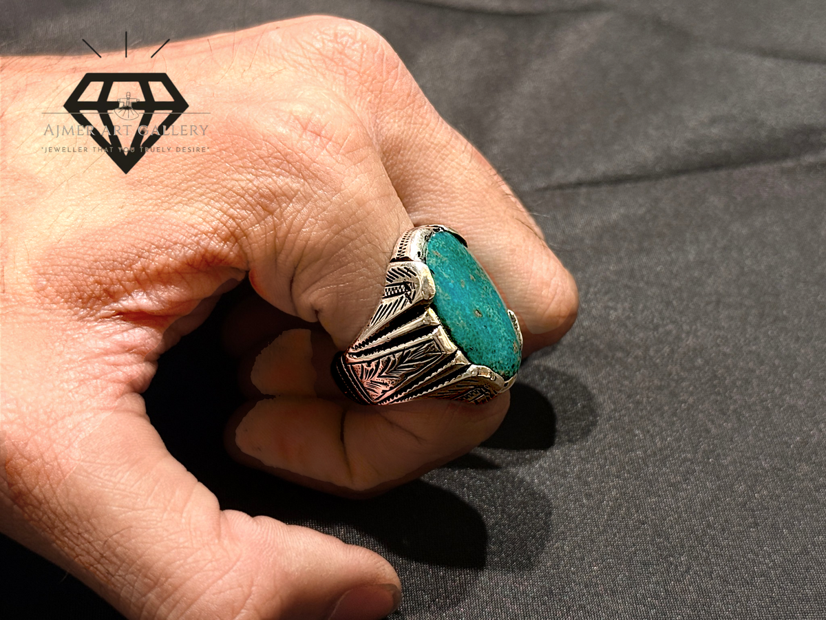 Feroza Stone Couple Ring