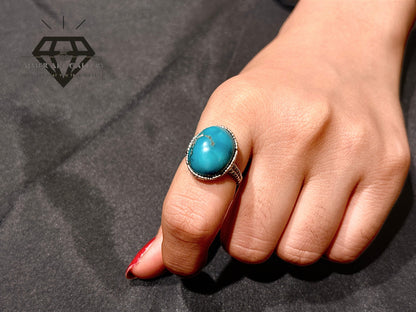 Feroza Stone Couple Ring